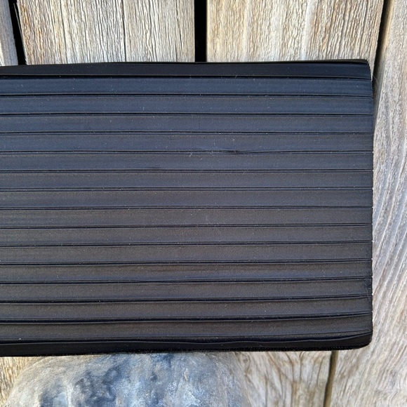 Vintage Caryl Brill Bueno Velvet Silk Clutch Evening Bag Black - Picture 8 of 15